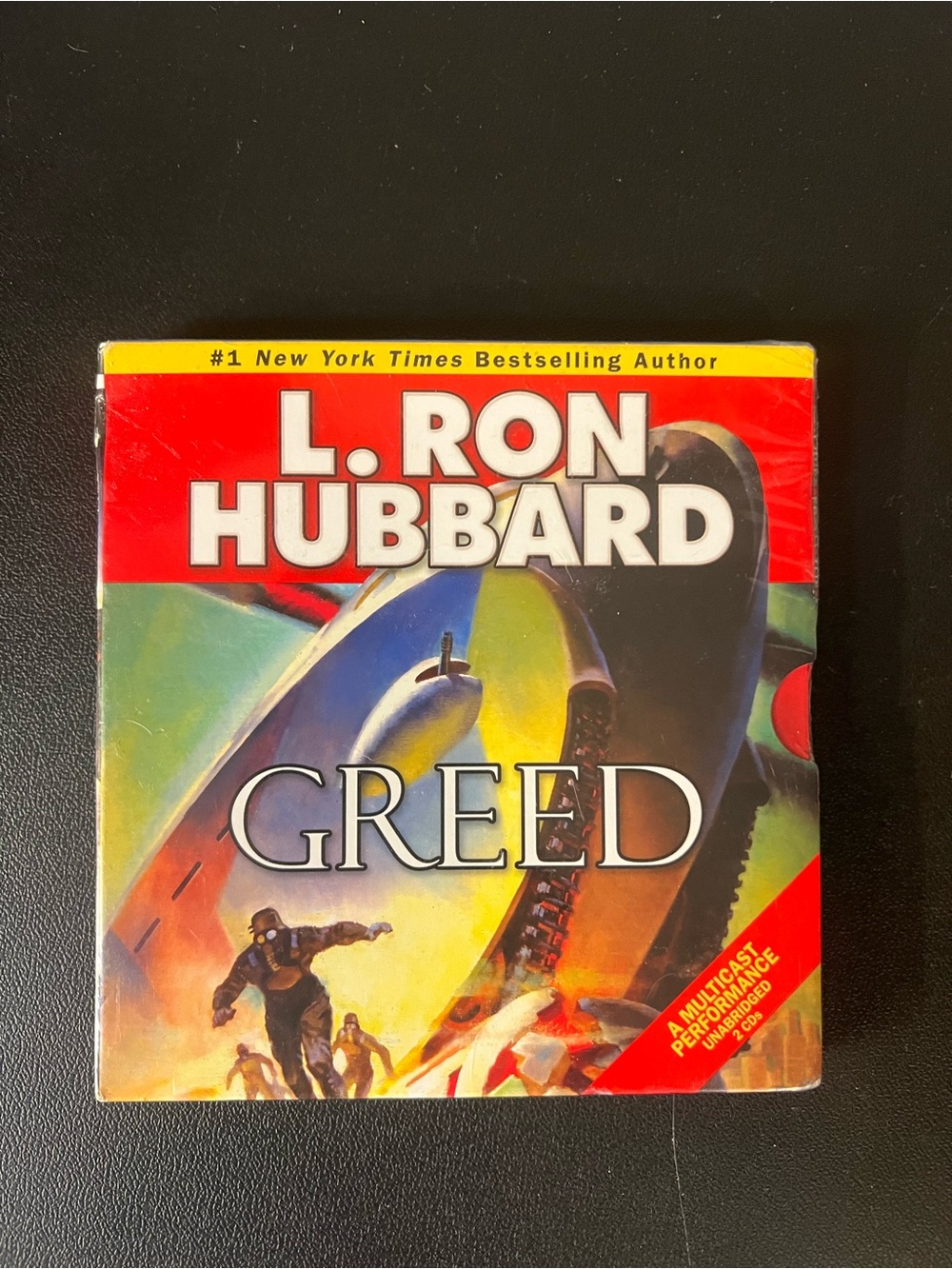 L. Ron Hubbard: Greed (CD, 2003, Audiobook) New Sealed